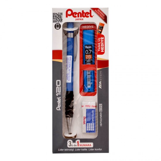 PENTEL A317-3CS 3LÜ TAKIM VERSATİL+SİLGİ+ MİN