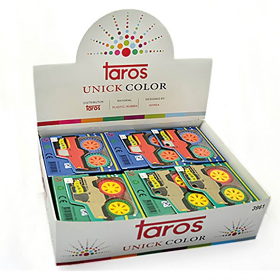 UNICK COLOR 3961 TEKERLEK ŞEKİLLİ SİLGİ 30 LU