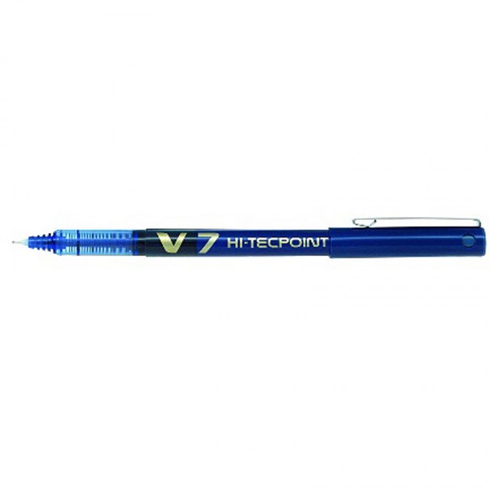 PILOT V7 İĞNE UÇ ROLLER KALEM 07 MM MAVİ