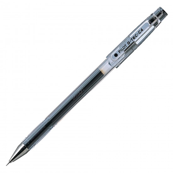 PILOT G-TEC-C4 İĞNE UÇ KALEM 0.4 MM SİYAH