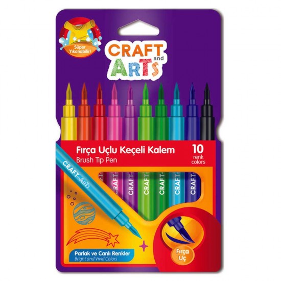 UMİX CRAFT ARTS KEÇELİ FIRÇA UÇLU 10 CAKK-F10