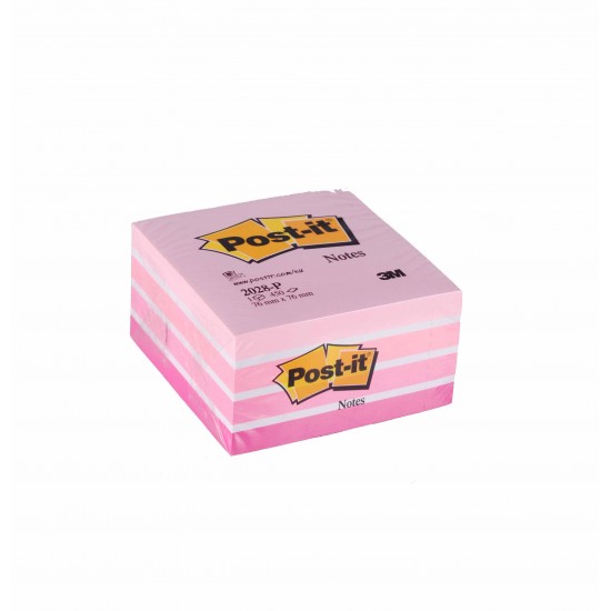 POST-İT 2028-P KÜP NOT PEMBE 450 YP 76X76MM