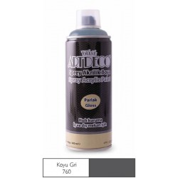 ARTDECO Y-400-760 SPREY BOYA 400 ML KOYU GRİ