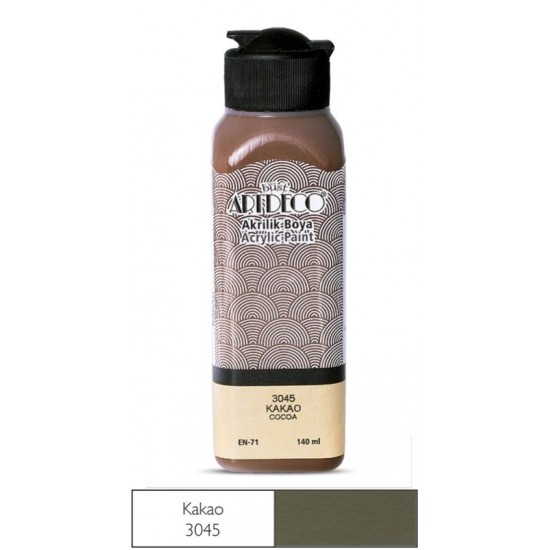 ARTDECO Y-070R-3045 AKRİLİK BOYA 140 ML KAKAO