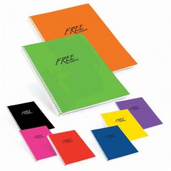 KESKİN 450120-99 FREE A5 PP.80YP. DÜZ DEFTER