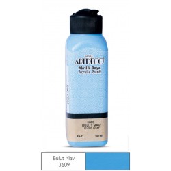 ARTDECO Y-070R-3609 AKRİLİK BOYA 140 ML BULUT MAVİ