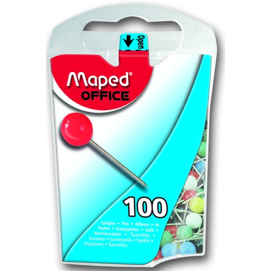 MAPED 346011 5MM TOPLU İĞNE 100LÜ DISPENSER KUTU