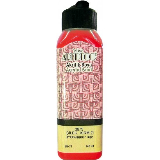 ARTDECO Y-071R-3721 METALİK AKR.BOYA 140 ML ALTIN