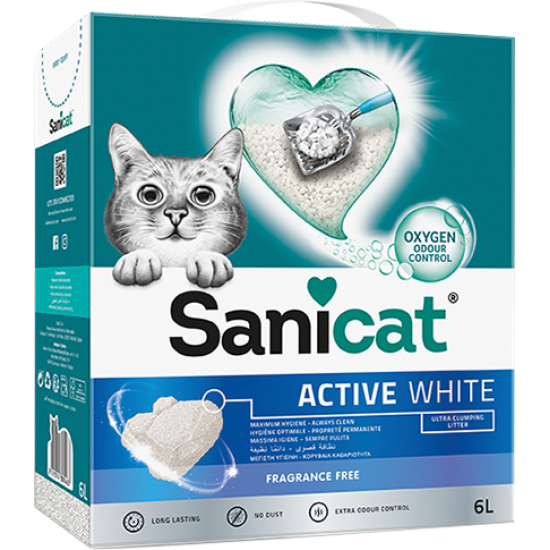 SANICAT ACTIVE WHITE 6L