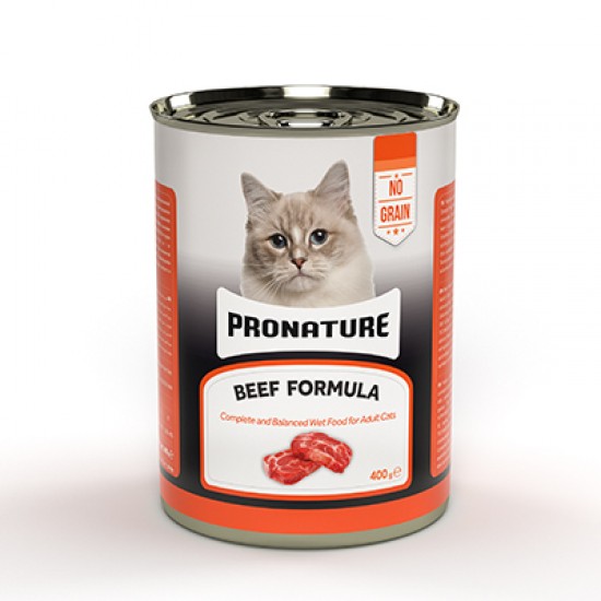 PRONATURE NG AD.SIGIR KEDI400G SIGIR ETLI EZME KONSERVE