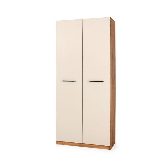 Anka 2 Kapılı Gardırop Elbise Dolabı 90x59x215