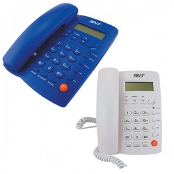 Si̇ntech Snt-T1 Numarayi Gösteren Masa Üstü Telefon Si̇yah