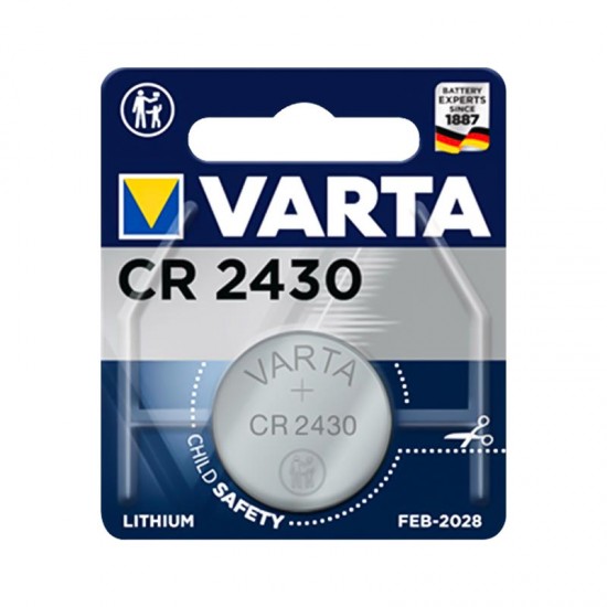 Varta Cr2430 3 Volt Li̇tyum Pi̇l Tekli̇