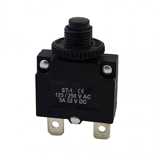 Ic-271S St Seri̇si̇ Termi̇k Resetli̇ Si̇gorta 125/250Vac 32Vdc 5 Amper