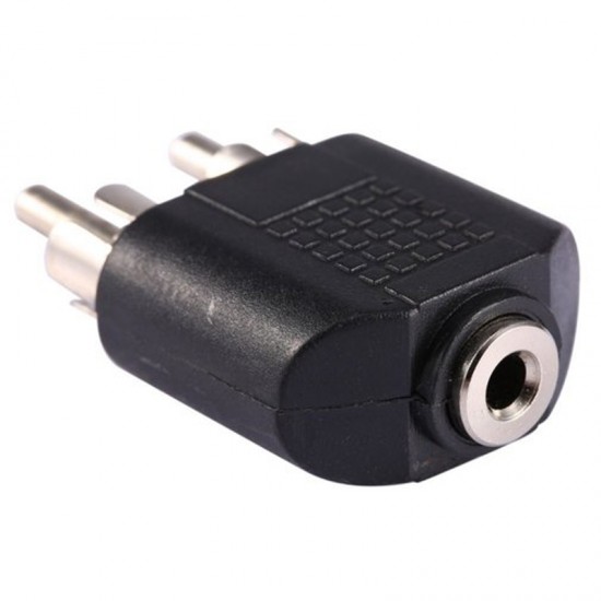 3.5 Mm Stereo Di̇şi̇/2 Rca Erkek Çevi̇ri̇ci̇ Jack 3.5 Mm Stereo Di̇şi̇/2 Rca Erkek Çevi̇ri̇ci̇ Jack