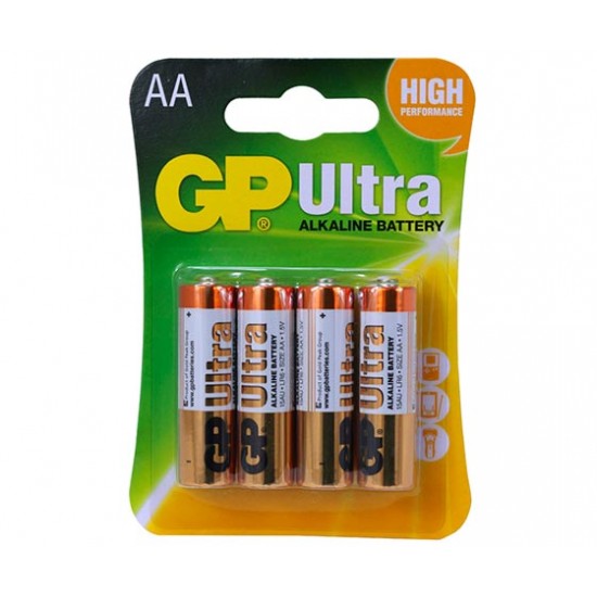 Gp 15Au Alkali̇n 1.5V Aa Kalem Pi̇l (4Lü) Paket Fi̇yat