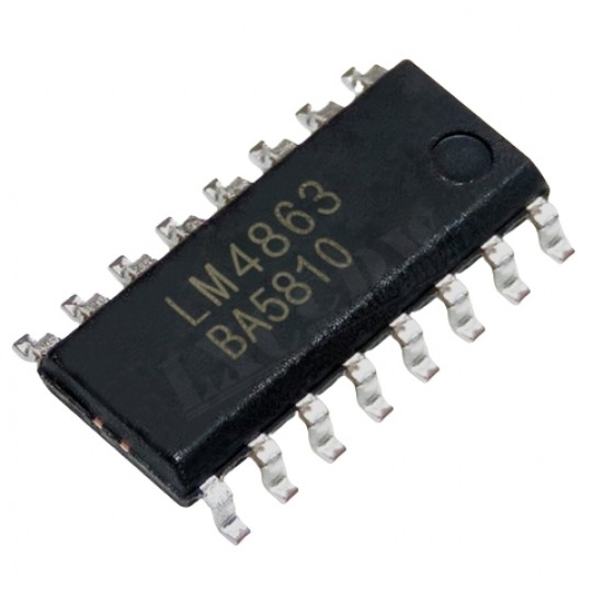 Lm 4863D Soic-16 Smd Entegre Devre Lm 4863D Soic-16 Smd Entegre Devre