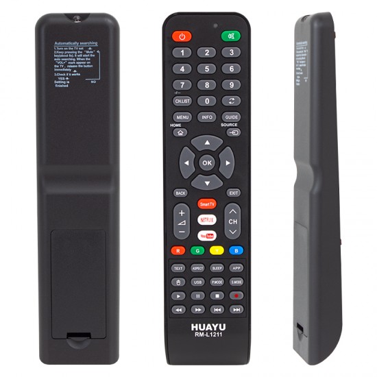 Huayu Kl Rm-L1211 Universal Led Lcd Tv Remote Control Rm-L1211 / Universal Led Lcd Tv Kumandasi