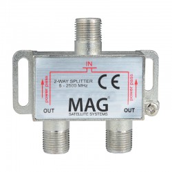 1/2 Splitter 5-2500 Mhz Mag