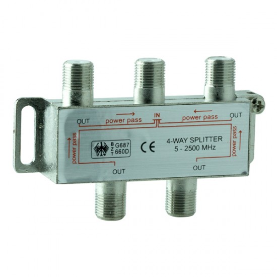 1/4 Splitter 5-2500 Mhz Mag