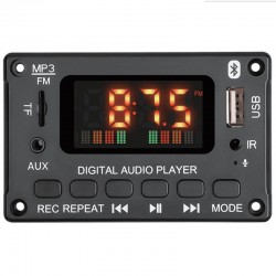 Magicvoice G021 Usb/Sd/Aux/Bluetooth/Uk/2*40W Anfi̇ Çikiş-Geni̇ş Lcd Ekran Oto Teyp Çevi̇ri̇ci̇ Di̇ji̇tal Player Board