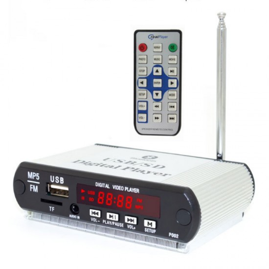 Magicvoice Ss-105 Mp5 Usb/Sd/Mmc/Bluetooth Kumandali Oto Teyp Çevi̇ri̇ci̇ Kasali Model (5V/12V)