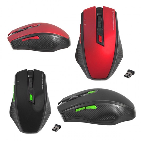 Everest Smw-777 Usb 2.4Ghz Opti̇k Kablosuz Mouse (Kirmizi*Si̇yah)