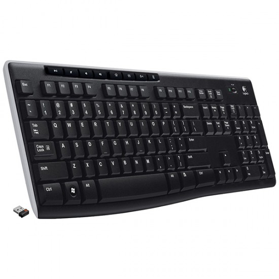 Logitech K270 Kablosuz Usb Si̇yah Q Klavye