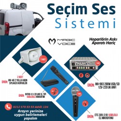 Magicvoice 2Li̇ Horn Hoparlörlü Seçi̇m Seti̇