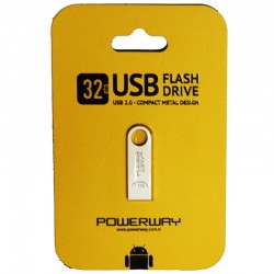 Powerway 32 Gb Metal Usb 2.0 Flash Bellek