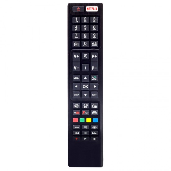 Weko Kl Vestel Rc4848F Rc5 30094759 Netflix-Youtube-Play Tuşlu Lcd-Led Tv Kumandasi