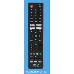 Huayu Kl Rm-L1730 Netflix-Youtube-Google Play Tuşlu Universal Lcd Led Tv Kumanda