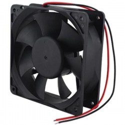 Powermaster 12X12 Cm 12038Hs 120X120X38Mm 12 Volt 0.25A  Plasti̇k Kasa Fan 2 Kablolu Soketli̇