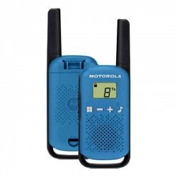 Motorola Tlkr-T42 4 Km Mavi̇ Pmr El Telsi̇zi̇ 2Li̇ Paket (Üç Ad İnce Pi̇l)