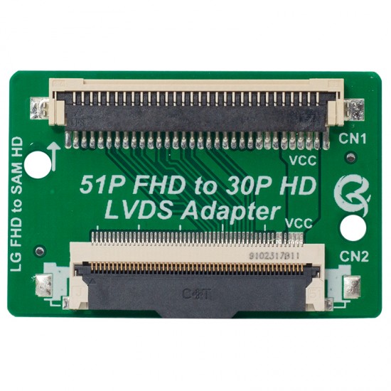 Lcd Panel Flexi̇ Repai̇r Kart 51P Fhd To 30P Hd Lvds Adapter Lg Fhd To Sam Hd Qk08V2  Qk8002A