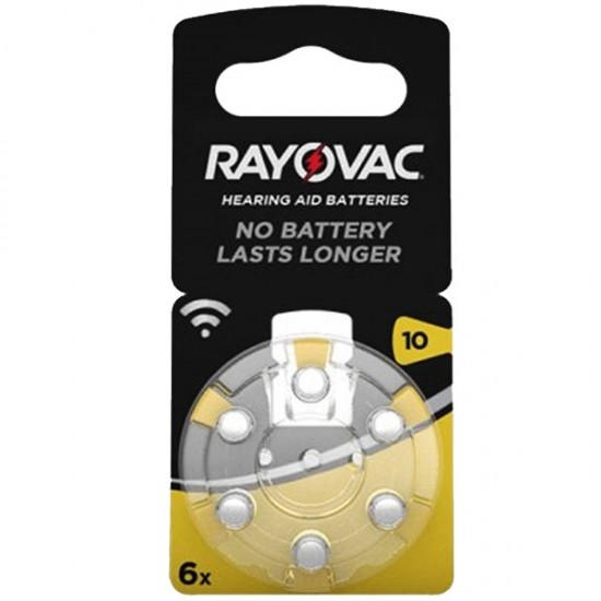 Rayovac 10 No Kulaklik Pi̇li̇ 6Li̇ Paket Fi̇yat