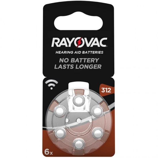 Rayovac 312 No Kulaklik Pi̇li̇ 6Li̇ Paket Fi̇yat