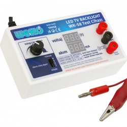 Weko Led Tv Backlight Voltaj-Amper Ölçer Sesli̇ Test Ci̇hazi Output 0-230V