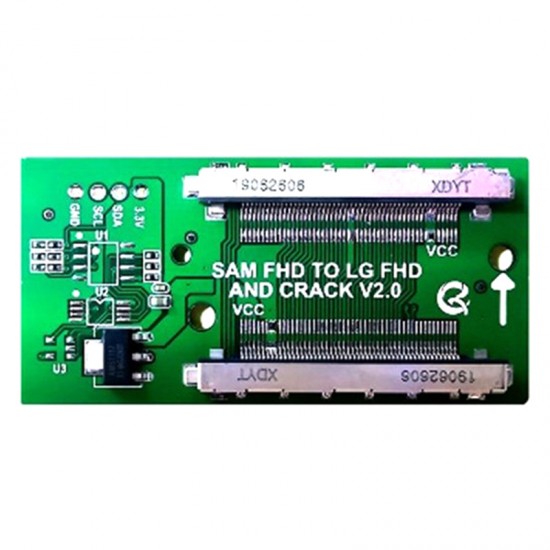 Lcd Panel Flexi̇ Repai̇r Kart Hd Lvds To Lvds Sam Fhd İn Lg Fhd Out Qk0812A