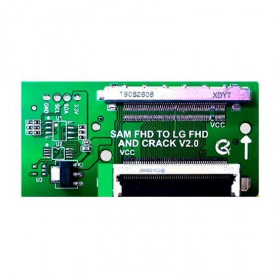 Lcd Panel Flexi̇ Repai̇r Kart Hd Fpc To Lvds Sam Fhd İn To Lg Fhd Out Qk0812B