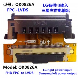 Lcd Panel Flexi̇ Repai̇r Samsung Out Lg In Fhd Fpc To Lvds Qk0826A