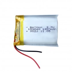 Powermaster 103040 3.7 Volt 1200 Mah Li̇tyum Poli̇mer Pi̇l