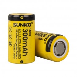 Sunkko 3.7 Volt 300 Mah 14250 Şarj Edi̇lebi̇li̇r Pi̇l (Tekli̇)