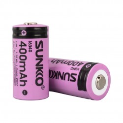 Sunkko Ifr 3.2 Volt 400 Mah 16340 Şarj Edi̇lebi̇li̇r Pi̇l (Tekli̇)