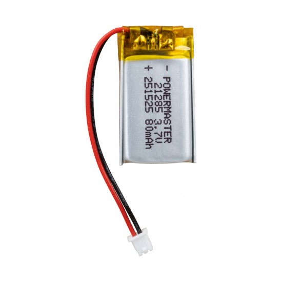 Powermaster 251525 3.7 Volt 80 Mah Li̇tyum Poli̇mer Pi̇l