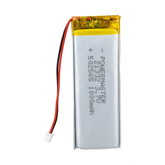 Powermaster 502565 3.7 Volt 1000 Mah Li̇tyum Poli̇mer Pi̇l