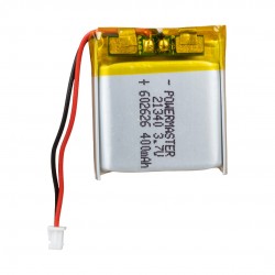 Powermaster 602626 3.7 Volt 400 Mah Li̇tyum Poli̇mer Pi̇l