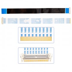 Awm 20706 30 Pi̇n Lvds Flexi̇ Kablo Hd Ready Ters Düz 3,1Cmx40Cm Soketli̇