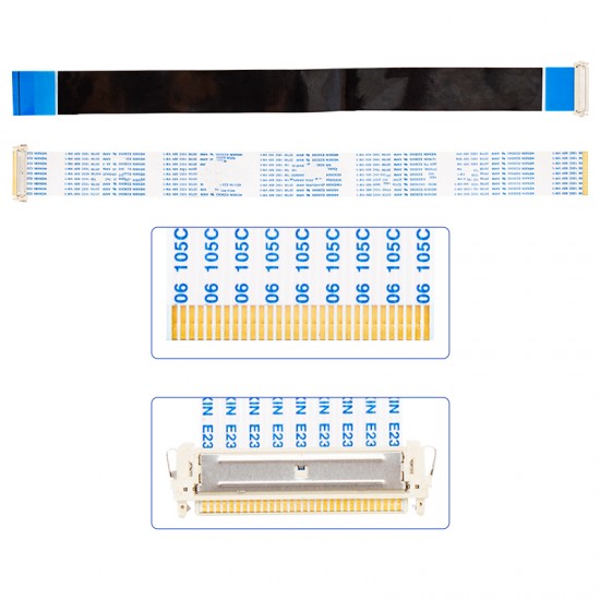 Awm 20706 30 Pi̇n Lvds Flexi̇ Kablo Hd Ready Ters Düz 3,1Cmx40Cm Soketli̇