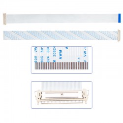 Awm 20706 30 Pi̇n Lvds Flexi̇ Kablo Hd Ready Düz Düz 3,1Cmx40Cm Soketli̇